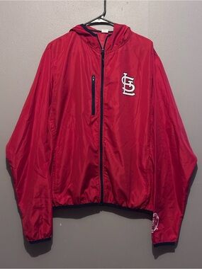 St. Louis Cardinals Unisex Full Zip Wind Breaker Jacket